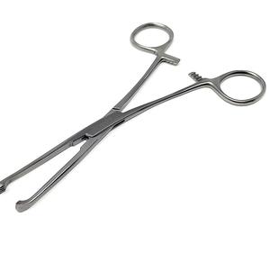 คีมจับเนื้อเยื่อขนาดเล็ก Allis คุณภาพระดับมืออาชีพ 5 นิ้ว ทำจากเหล็กกล้าไร้สนิม สำหรับการผ่าตัดและการทำแผล - Product Image 1