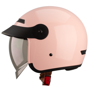 หมวกกันน็อค Royal Helmet M139LUX รุ่นใหม่ OEM ODM แบบเปิดหน้า สีพื้น ได้มาตรฐาน DOT ปลดเร็ว วัสดุ ABS บุโพลีสไตรีนขยายตัว สีใส - Product Image 3