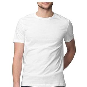 Summer Fashion Solid Color Tops High Quality Cotton Mens T Shirt Breathable Plain Blank Tee <b>Short</b> <b>Sleeve</b> Casual - Product Image 1