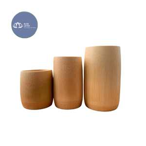 แก้วน้ำชาไม้ไผ่ขัดเงาแบบโปแลนด์ ขายดี ของแท้จากธรรมชาติ ขายส่ง - Product Image 1
