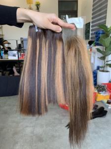 Cabello Virgen Crudo de Alta Calidad Sin Procesar, 100% Remy Humano, Super Double Drawn, Extensiones de Cabello a Granel, Trama Única, Liso, Vietnamita - Product Image 2