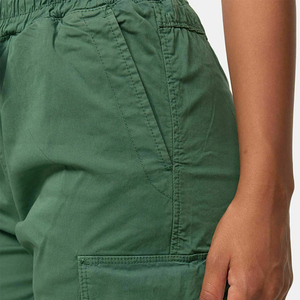 Pantalon cargo pour femme respirant 100 % polyester, devant plat, décontracté, vêtements de travail, collection de vêtements haut de gamme, fabricant OEM, vente en gros - Product Image 5