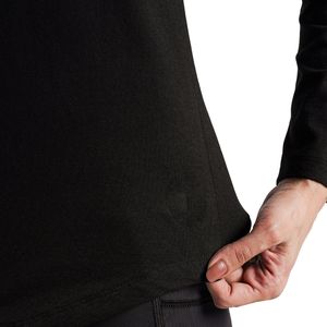 Chemises personnalisées à manches longues pour femmes, t-shirts décontractés amples taille XL pour femmes, à manches longues avec dentelle, col rond, coupe ample et mignonne - Product Image 2