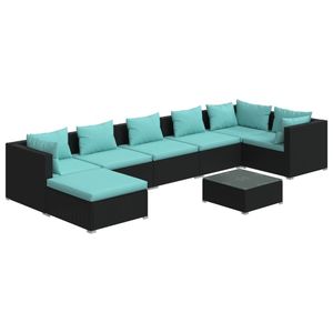 Set Lounge da Giardino Nero - Product Image 2