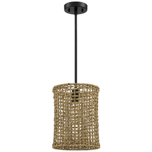 Hot Selling Eco Friendly Natural Seagrass Hanging Lampshade Artisan Woven Ceiling Light Cover - Product Image 1