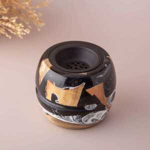 Antique Ramadan Gift Epoxy Resin Wood <b>Incense</b> Burner Latest Design Acacia Wood <b>Incense</b> Stick <b>Holder</b> Handmade Home <b>Incense</b> <b>Holder</b> - Product Image 3