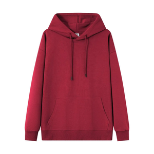 Sweat à capuche pour homme, coupe classique, en molleton anti-plis, sur mesure, avec poche kangourou, mélange polyester/coton, 350-400 GSM, collection automne - Product Image 4