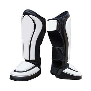 Premium Quality Shin Guard MMA Leather Kickboxing Leg Covering MMA Gear Shin Guard For Kickboxing Protective Shin Guard - Product Image 2