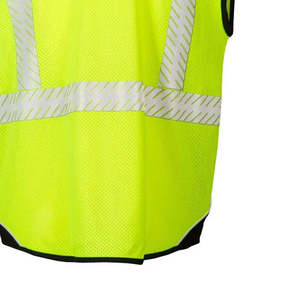 Chaleco de Seguridad con Logotipo, Suministro de Fábrica, 2 Bolsillos Multifuncionales, Alta Visibilidad, Impermeable, Protección de Seguridad, Reflectante, para Topógrafo - Product Image 6