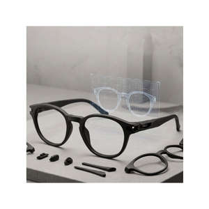 Montures de lunettes optiques TamTam OEM personnalisées en nylon PA12 léger imprimées en 3D, montures classiques pleines, verres en acrylique, design coréen - Product Image 1