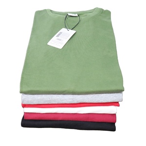 Oversize50 % algodón poliéster verano logotipo personalizado impresión camiseta hombres en blanco liso camisetas baratas al por mayor precio de fábrica - Product Image 1