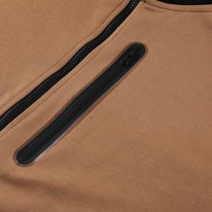 ชุดวอร์มผู้ชายแบบเต็มตัวผ้าฟลีซบุซับในแบบใหม่ ดีไซน์ขาดๆ แต่งยีนส์ ระบายอากาศได้ดี เป็นมิตรกับสิ่งแวดล้อม เหมาะสำหรับฤดูหนาว มีไซส์พลัส - Product Image 3