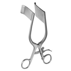 Retractor de laminectomía de 7 pulgadas con mango de anillo y bloqueo de trinquete, instrumento quirúrgico de acero inoxidable para cirugía de columna vertebral - Product Image 3