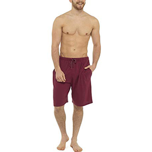 Pantalones Cortos de Playa 2 en 1 para Hombre, Cintura Elástica, Forro de Malla para Gimnasio, Diseño Sólido, Tejido No Tejido para Correr y Hacer Ejercicio - Product Image 2