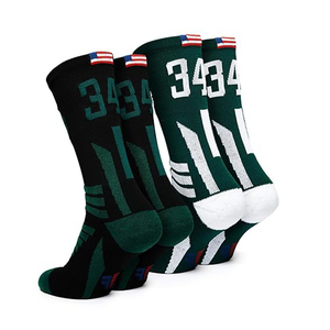 Calcetines Deportivos Personalizados de Alta Calidad para Hombre, de Spandex/Poliéster, de Secado Rápido, Antibacterianos, Transpirables y Absorbentes del Sudor - Product Image 2