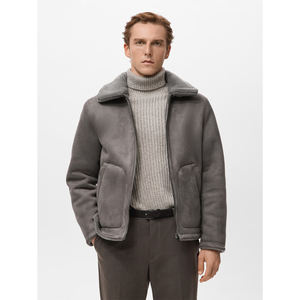 Chaqueta Acolchada de Alta Calidad para Hombre, Personalizada, con Forro de Sherpa, Abrigo de Invierno, Venta al Por Mayor, Unisex, Ropa Casual para Exteriores, Cálida - Product Image 6