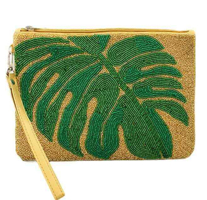 Monedero de algodón bordado a mano con cuentas de cristal y diseño de arcoíris, estilo artesanal y artístico, precio mayorista - Product Image 3