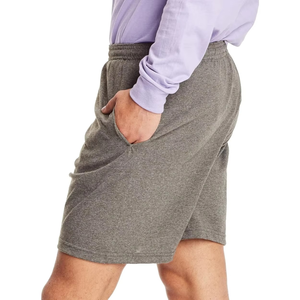 Compre Ahora Pantalones Cortos Deportivos Premium de Algodón para Hombre, Pantalones Cortos Lisos de Algodón, Ajuste Cómodo, OEM, Venta al por Mayor, Ropa Deportiva sin Marca - Product Image 3