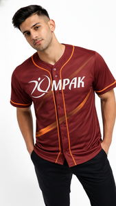Camiseta de béisbol sublimada de alta calidad para hombre con tela transpirable, acabado suave y apariencia de equipo profesional. - Product Image 5