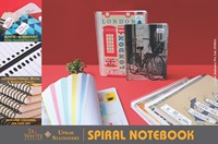 Carnet à spirale à couverture souple pour usage quotidien, pages de carnet à spirale pour le bureau, prix de gros