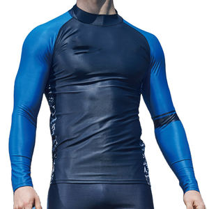 Camiseta de Compresión Deportiva Estilo Surf, Protección UV, Secado Rápido, para Deportes Acuáticos, Surf, Natación, Entrenamiento, para Hombre - Product Image 5