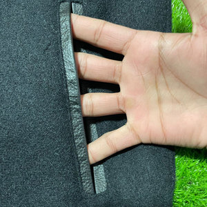 Veste universitaire tendance pour femmes, en tissu de laine, courte, style baseball, avec logo brodé - Product Image 2