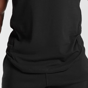 Camiseta de Hombre, Cuello Redondo, Manga Corta, Tejida, 100% Algodón, Color Verde Menta, Estilo Casual, Lavado a la Piedra, Color Sólido - Product Image 3
