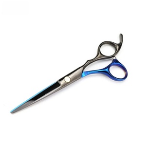 Ciseaux à cheveux professionnels en acier inoxydable, pointe acérée, pour droitiers, manche long, pour salon de coiffure - Product Image 5
