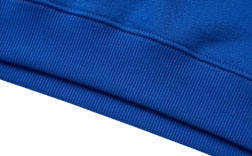 เสื้อสเวตเชิ้ตคอกลมสีน้ำเงินรอยัลสำหรับผู้ชาย ทรงปกติ ผ้าถัก 100% คอตตอน สวมใส่สบาย สีพื้น เหมาะสำหรับฤดูใบไม้ร่วง - Product Image 4