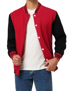 Most Selling <b>Men</b> Wool Made Varsity Jackets Custom Logo Design <b>Men</b> Letterman Varsity Jackets OEM Service - Product Image 3
