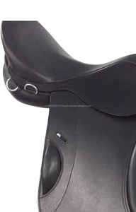 Silla de montar inglesa personalizada de cuero genuino para salto y doma. - Product Image 3