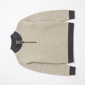 Custom 100% Cotton Heavy Weight Quarter Zip Hooded <b>Fleece</b> Blank Waffle Knit Long Sleeve Unisex Eco-Friendly <b>Sweatshirt</b> Wholesale - Product Image 5