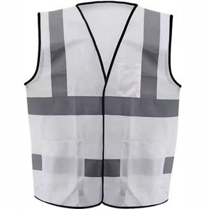 เสื้อกั๊กนิรภัยสะท้อนแสงแบบทันสมัย ระบายอากาศได้ดี ผลิตจากโพลีเอสเตอร์ พร้อมตัวเลือกปรับแต่งได้ ใช้ได้ทั้งชายและหญิง ราคาประหยัดสำหรับการขาย - Product Image 2