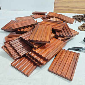 Porte-stylos en bois de haute qualité, très demandé, en bois rouge, pour bureau, organisateur de bureau unique pour la maison et le bureau, à bas prix - Product Image 2