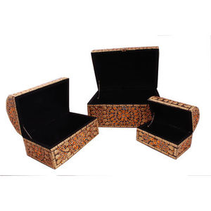 Handmade Designer Jewelry Box Decorative Storage <b>Case</b> for Rings <b>Earrings</b> Necklace Organizer Home Bulk Supply - Product Image 2