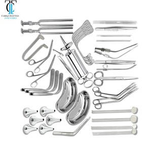 ENT Surgical Instrument Set Stainless Steel Otolaryngology <b>Ear</b> Nose Throat Surgery Instruments Kit Medical Operating <b>Tools</b> Set - Product Image 1