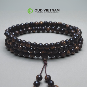 Premium Vietnam Oud Agarwood 108 Bead <b>Bracelet</b> 8mm - Product Image 4