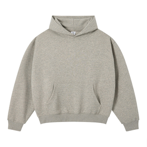 Sweat-shirt à capuche pour homme, couleur unie, tissu French Terry, décontracté, pour l'automne, coupe classique - Product Image 3