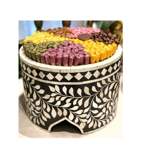 Best Handicraft Manufacturer High Quality Modern Bone Inlay <b>Cake</b> <b>Stand</b> for Use Home Decor Bone Inlay <b>Cake</b> - Product Image 1