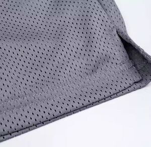 Shorts en mesh pour hommes, design populaire, séchage rapide, durables, anti-boulochage, anti-rétrécissement, couleurs unies, nouvelle mode. - Product Image 6