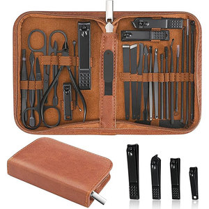 Durable Manicure And <b>Pedicure</b> Kit Premium Manicure And <b>Pedicure</b> Kit Complete Care Set With Comfortable Grip <b>Tools</b> - Product Image 1