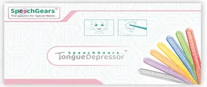 Espátula de Plástico Reutilizable para Terapia del Habla, Juego de Herramientas de Motricidad Oral para Uso en Centros de Rehabilitación - Product Image 4