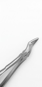 Pinzas de Extracción de Raíces Dentales con Acabado Mate, Instrumento Quirúrgico de Acero Inoxidable para Extracción de Dientes en Cirugía Oral - Product Image 3