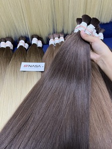 Extensions de cheveux en vrac au prix de gros Cheveux humains vietnamiens Double noyade 100 grammes Toutes les couleurs 12 pouces - Product Image 5