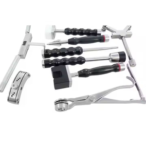 Ensemble d'instruments chirurgicaux orthopédiques professionnels 11 pièces en acier inoxydable de haute qualité pour hanches, genoux, colonne vertébrale, tibia, fémur, manuel et motorisé - Product Image 5