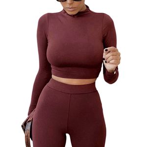 Conjunto de Dos Piezas de Ropa para Mujer, Sudadera con Capucha de Manga Larga, Pantalones Deportivos, Chándal de Algodón Transpirable, Traje Informal para Mujer - Product Image 2
