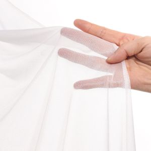 Kit di Fiori Artificiali per Arco Nuziale Bianco da 2,4 m, Composizione Floreale per Feste, Include 2 Pezzi She e 2 Pezzi Drapes (Confezione da 4) - Product Image 5