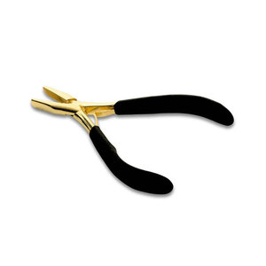 Professional Reusable Crimp Pliers for Hair <b>Extension</b> <b>Beads</b> Heat-Free Hair <b>Extension</b> Application Tool Stainless Steel - Product Image 2