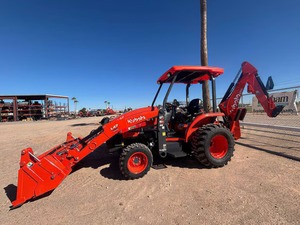 2020 Used Kubota L47 <b>Tractor</b> <b>Loader</b> <b>Backhoe</b> 47 Hp 4WD ROHS FOPS Hydraulic Bucket Digger for Farm Construction - Product Image 1