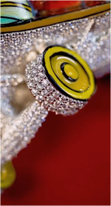 CONCEPTION Mode Populaire Glacé Personnalisé 3D Dessin Animé Brillant VVS Moissanite Hip Hop Haute Qualité Argent 925 Plaqué Or GRA - Product Image 2